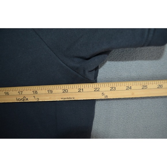 Under Armour Rival Fleece Short Sleeve Hoodie Black Loose Fit 1357450 Mens Small - Picture 7 of 8